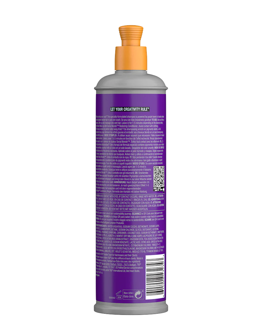 SERIAL BLONDE SHAMPOO VIOLETA