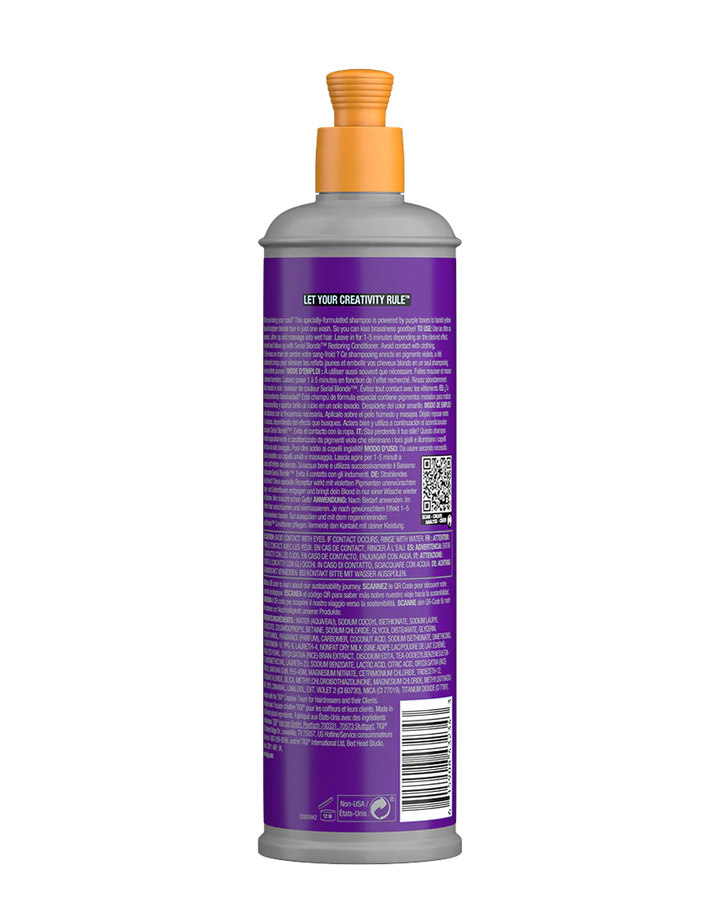 SERIAL BLONDE SHAMPOO VIOLETA